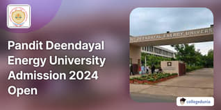Pandit Deendayal Energy University Admission 2024 Open; Check Direct Link Here